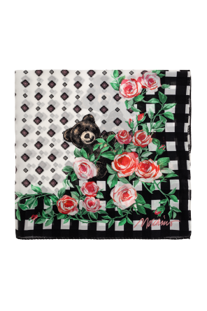 Pañuelo de seda con estampado