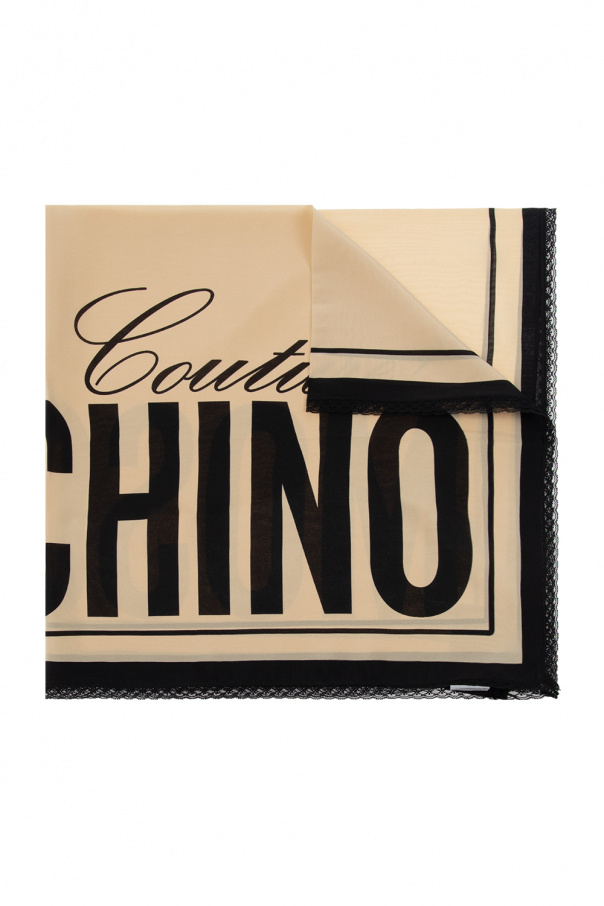 Moschino Shawl with logo