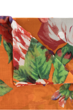 Moschino Floral motif scarf