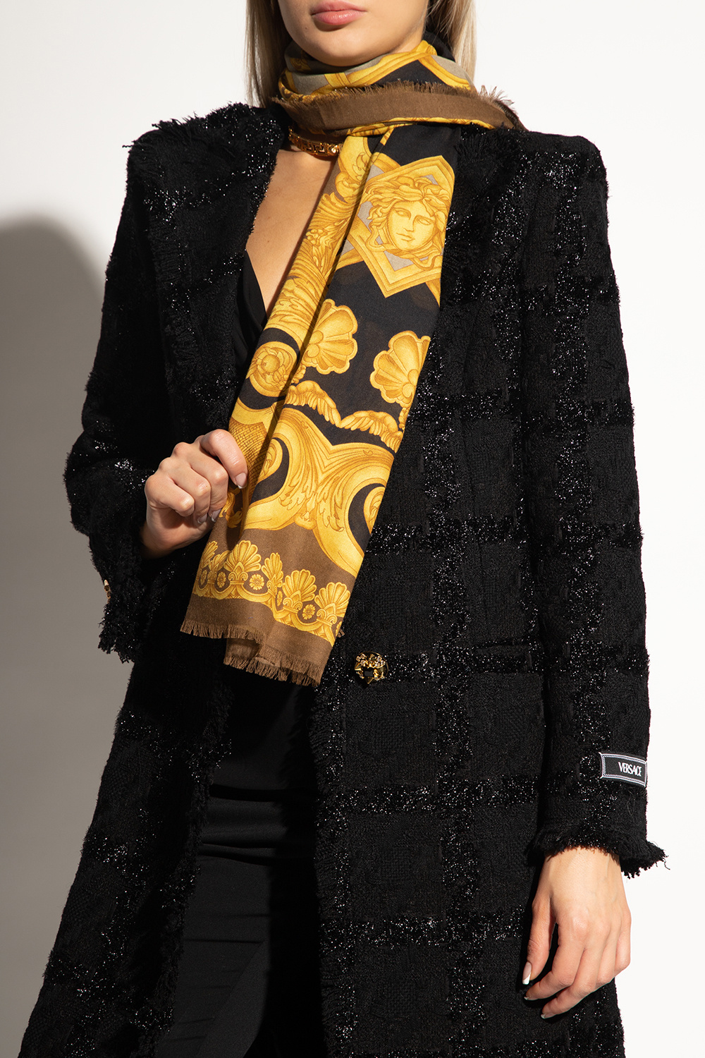 Versace Patterned scarf