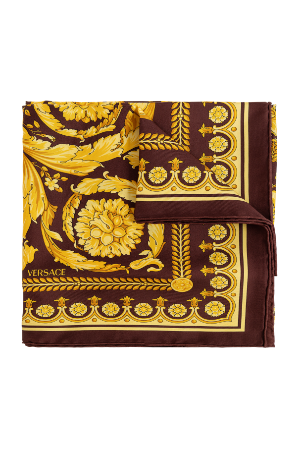 Silk scarf with 'barocco' pattern od Versace