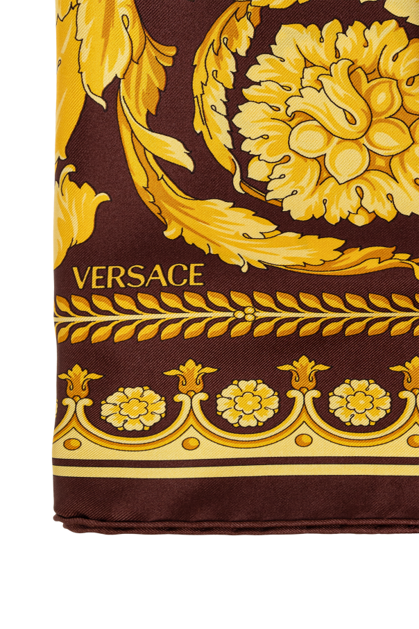 Versace Seidentuch mit "barocco" Muster
