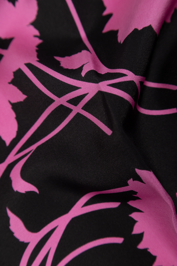 Versace Silk shawl with animal motif