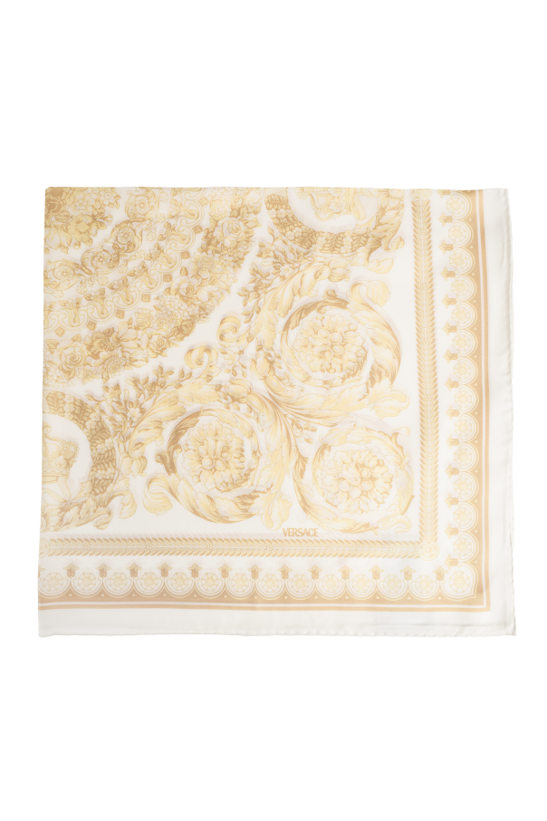 Silk scarf with ‘Barocco’ motif od Versace