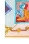 Silk scarf with Versace Gallery print