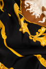 Versace BLACK Silk scarf