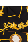 Versace BLACK Silk scarf