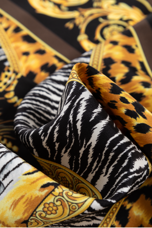 Versace Silk scarf with print