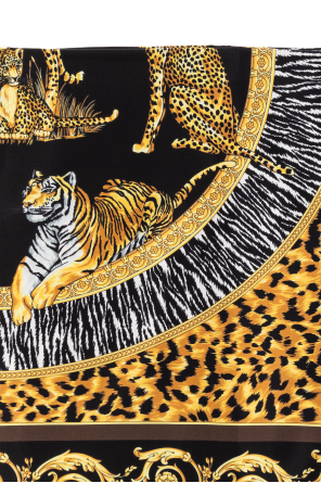Versace Silk scarf with print