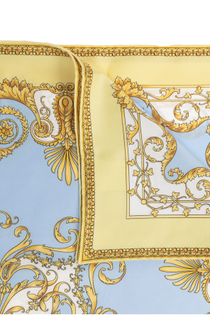 Versace Silk scarf with 'Spring Barocco' print
