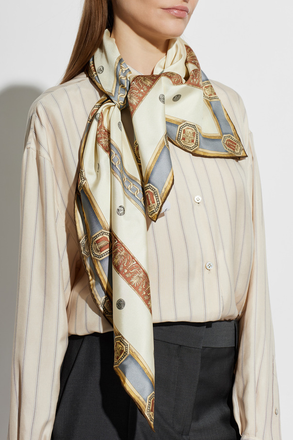 Versace Silk scarf with "The Ringmaster" print