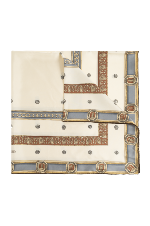 Silk scarf with "The Ringmaster" print
