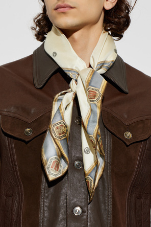 Versace Silk scarf with "The Ringmaster" print