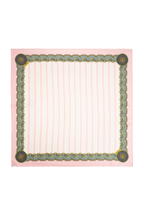Silk scarf with "The Encore" print