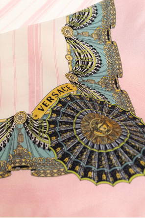 Versace Silk scarf with "The Encore" print