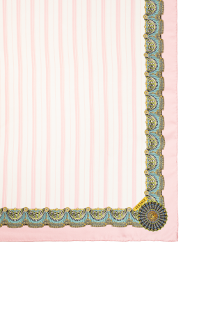 Versace Silk scarf with "The Encore" print
