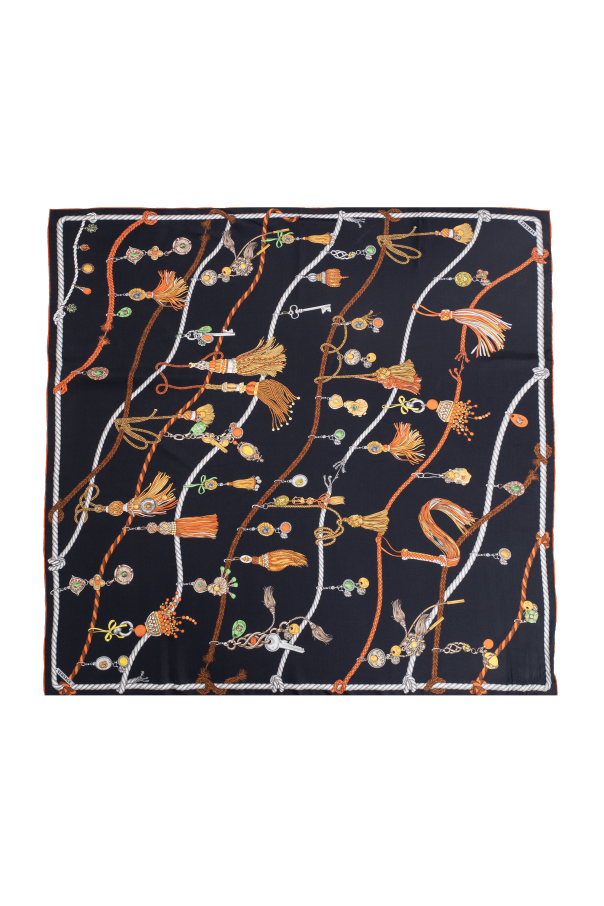 Silk scarf with print od Versace