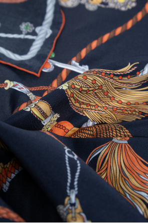 Versace Silk scarf with print