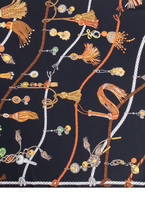 Versace Silk scarf with print