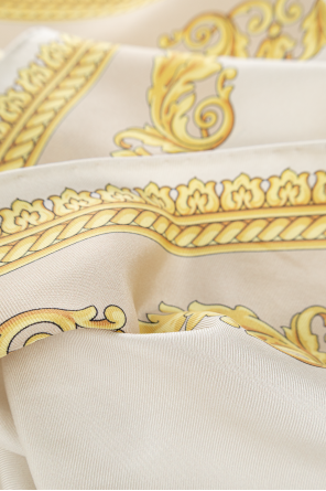 Versace Silk scarf with pattern