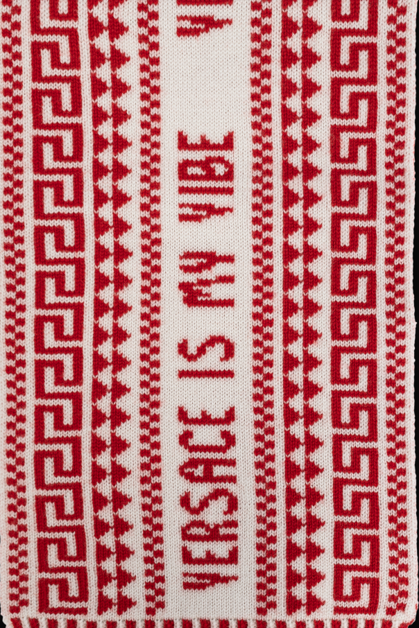 Versace Kids Wool scarf