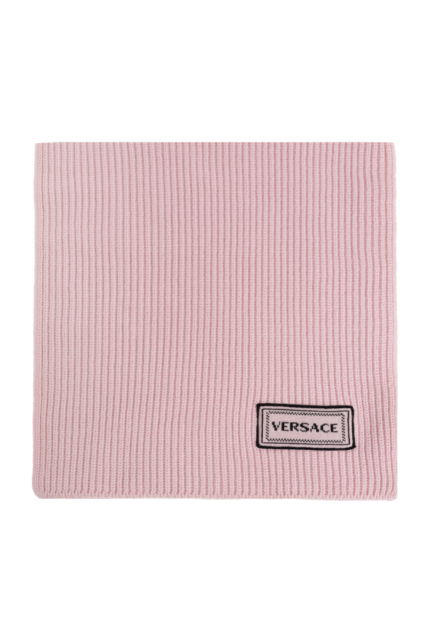 Versace Wełniany szal