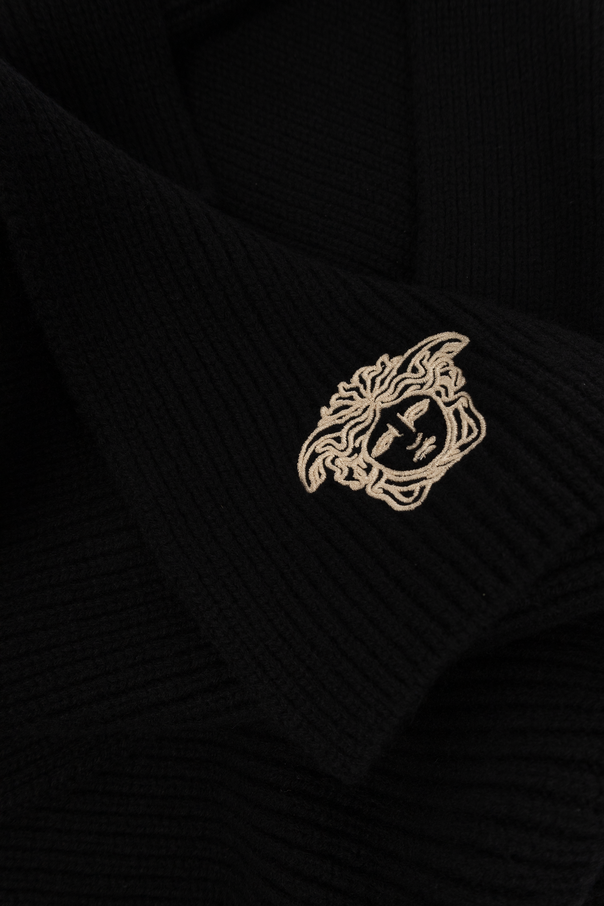 Versace Kaschmirschal mit Logo