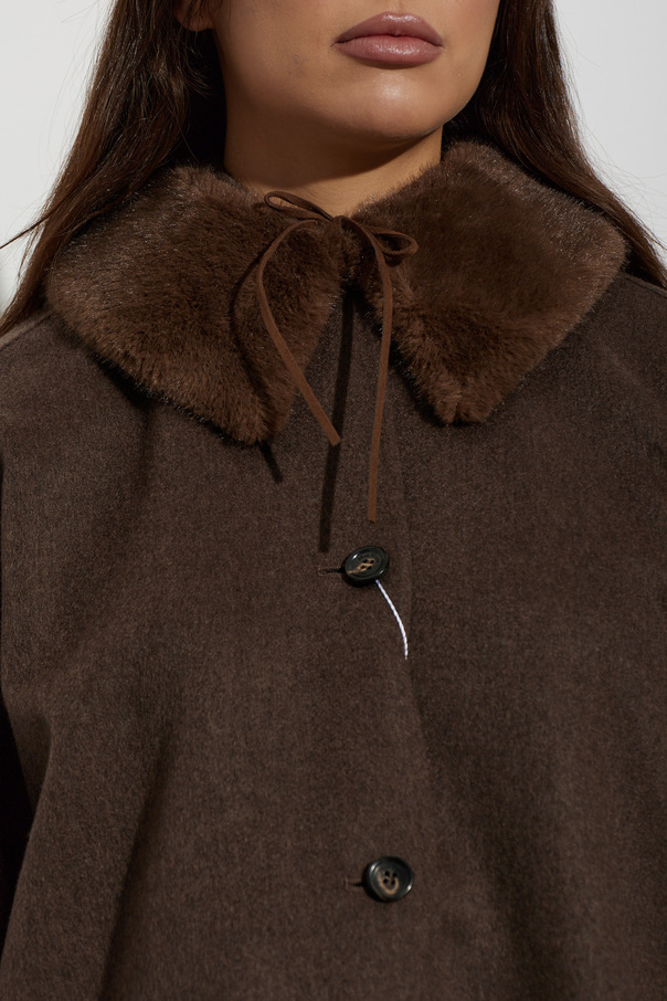 By Malene Birger Faux fur collar ‘Cowie’