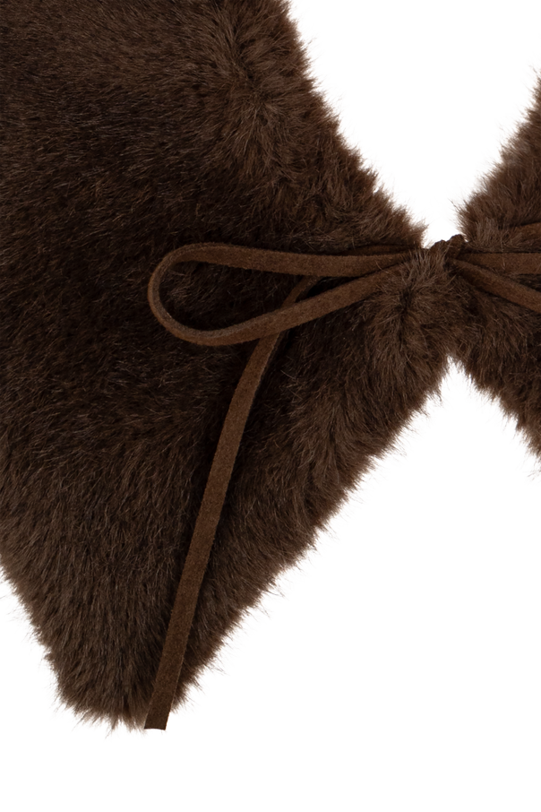 By Malene Birger Faux fur collar ‘Cowie’