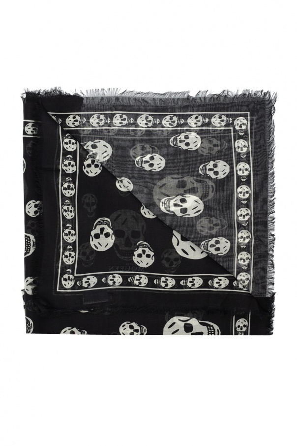 Alexander McQueen Skull Scarf