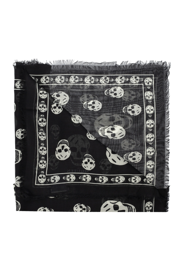 Alexander McQueen Skull Scarf