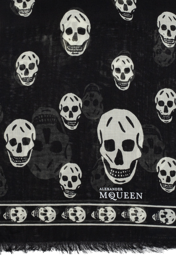 Alexander McQueen Skull Scarf