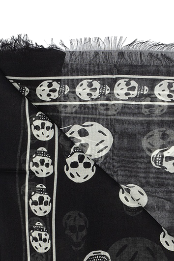 Alexander McQueen Skull Scarf