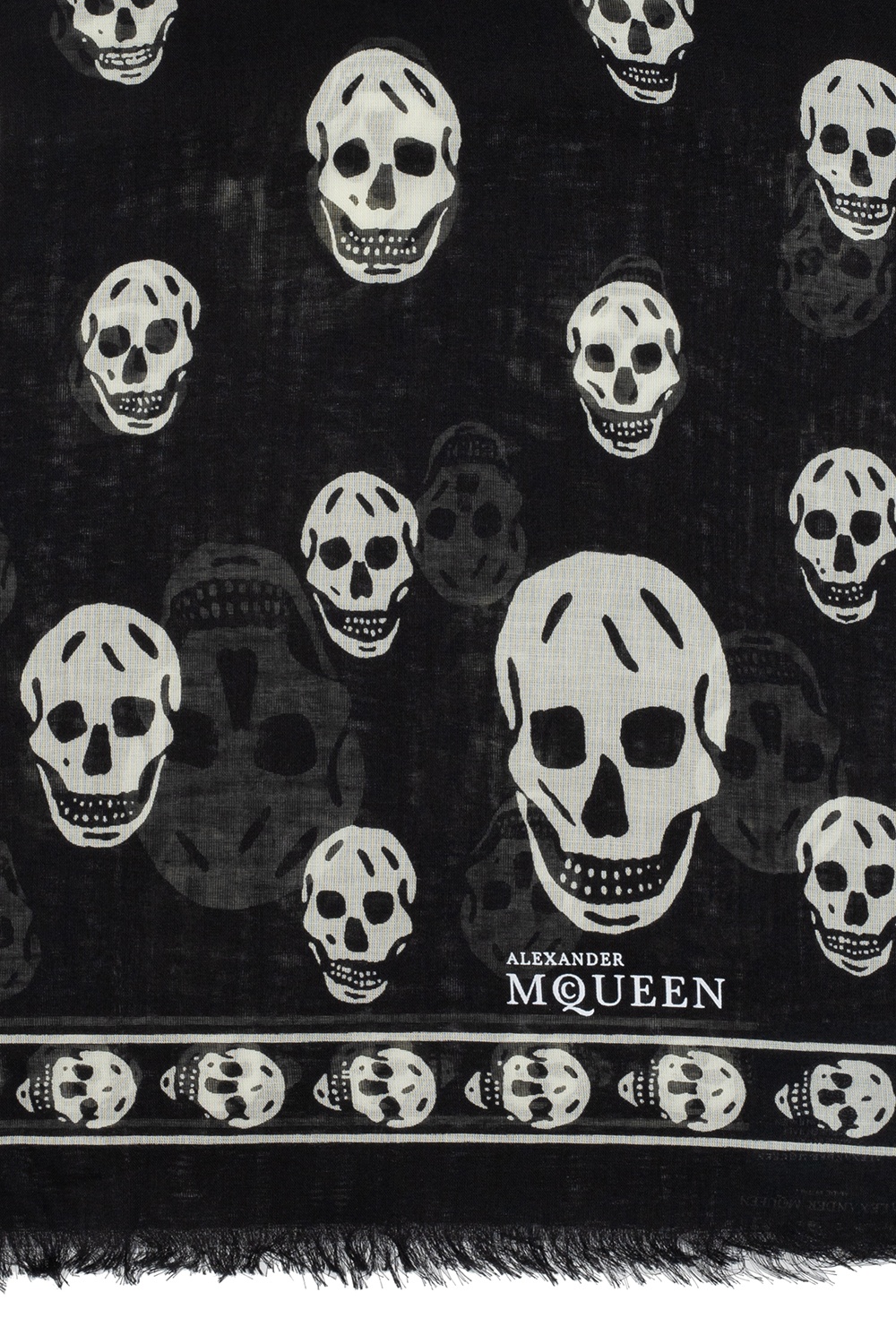 Alexander McQueen Skull Scarf, Women's Accessories