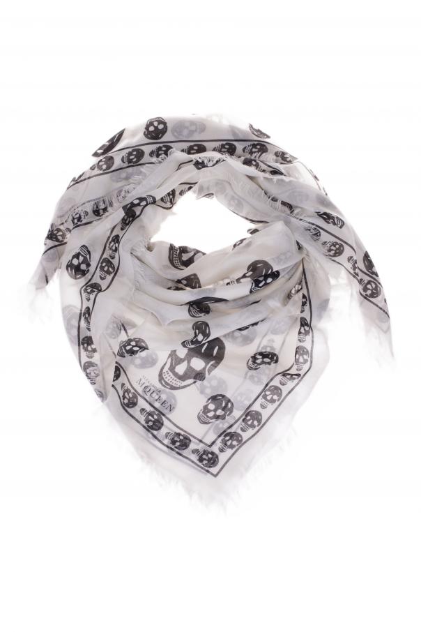 Alexander McQueen Skull Scarf