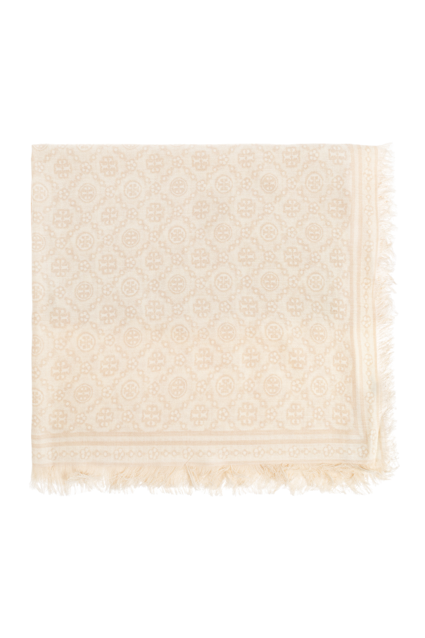 Scarf with monogram od Tory Burch