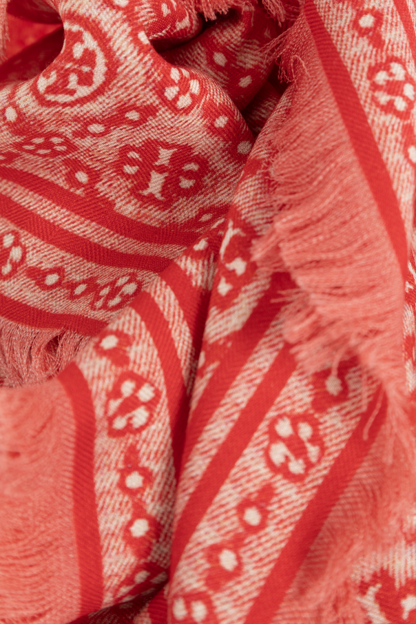 Tory Burch Bufanda con acabado sin rematar