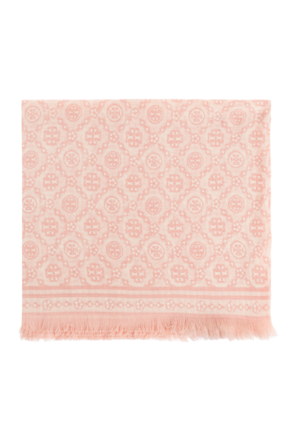 Scarf with monogram od Tory Burch