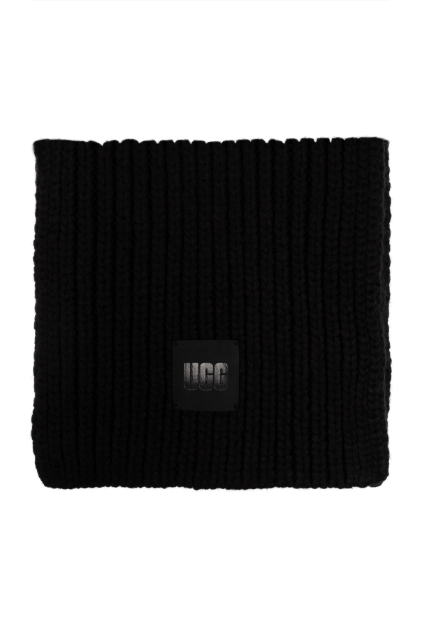 UGG Scarf with logo patch