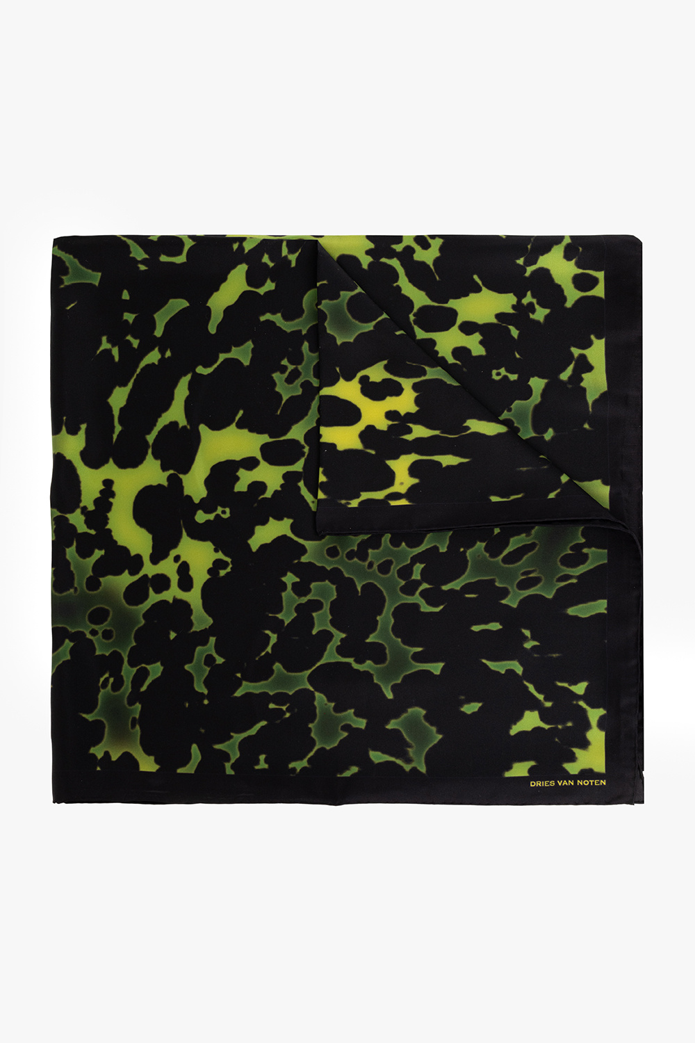 Green Silk shawl Dries Van Noten - Vitkac GB