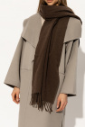 TOTEME Wool scarf with logo