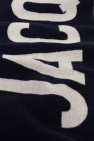 Jacquemus NAVY BLUE Wool scarf with logo