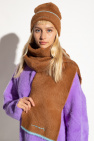 Jacquemus BROWN Scarf with logo