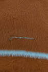 Jacquemus BROWN Scarf with logo