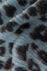 Dries Van Noten Scarf with animal print