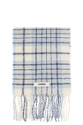 Jacquemus BLUE ‘Carro’ checked scarf