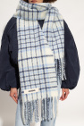 Jacquemus BLUE ‘Carro’ checked scarf