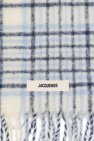 Jacquemus BLUE ‘Carro’ checked scarf