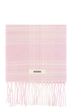 ‘carro’ checked scarf od Jacquemus