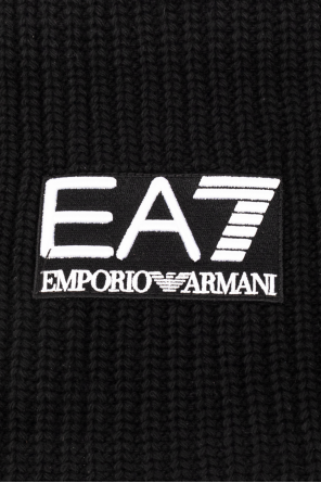EA7 Emporio Armani Emporio Armani Kids embroidered logo track pants